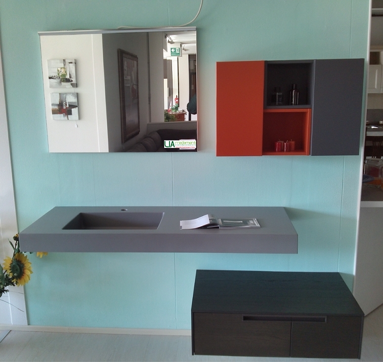 Bagno azzurra bagni mod. sing scontato del 52 % arredo bagno a ...