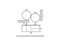 Bagno Compab sconto -36% con lavabo doppio e doppia specchiera