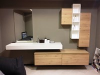 Bagno Fenix in resina e rovere naturale