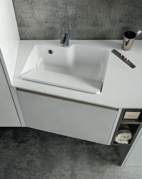 Mobile Lavabo Lavatrice. Elegant Arredo Lavanderia Monza E Brianza ... Mobile Lavabo Lavatrice. Elegant Arredo Lavanderia Monza E Brianza ...