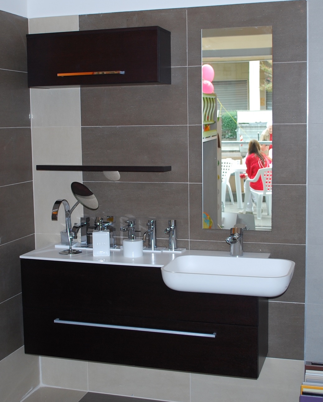 Euro bagni brera wengè scontato del 50 % arredo bagno a prezzi ...