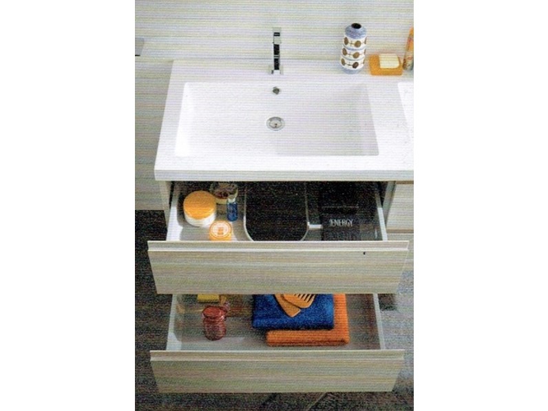 mobile bagno a due lavabi