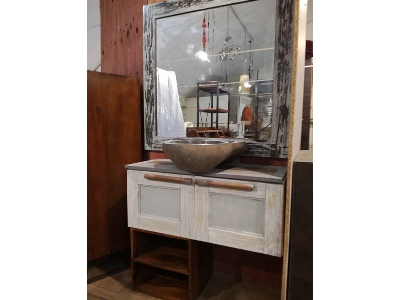 Mobile bagno A terra Bagno vintage shabby chic Nuovi mondi cucine ... Mobile bagno A terra Bagno vintage shabby chic Nuovi mondi cucine ...
