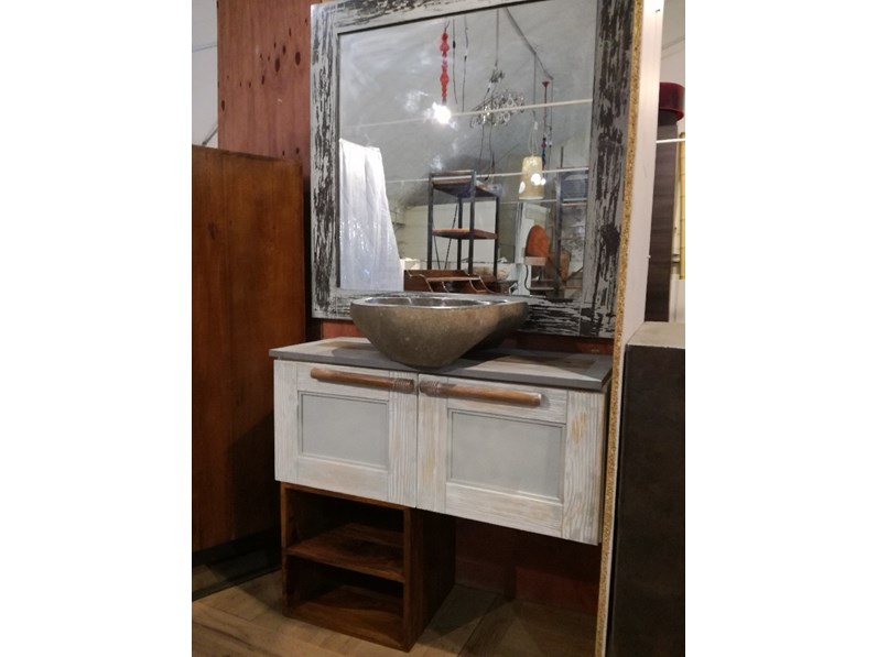 Mobile bagno A terra Bagno vintage shabby chic Nuovi mondi cucine ... Mobile bagno A terra Bagno vintage shabby chic Nuovi mondi cucine ...