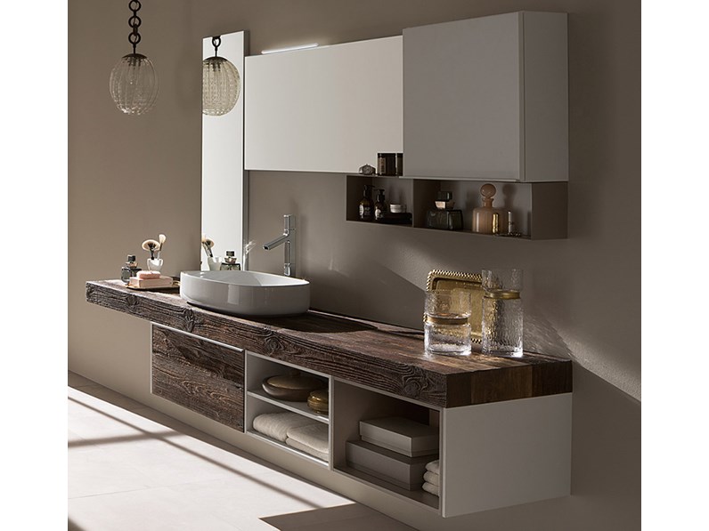 Mobile bagno con mensolone in abete, by RAB arredobagno, nuovo, scontato Mobile bagno con mensolone in abete, by RAB arredobagno, nuovo, scontato