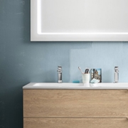 mobile bagno con specchiera retroilluminata by rab arredobagno nuovo a prezzo scontato