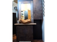 mobile bagno seta bronzo in offerta convenienza outlet 2 elementi seta bronzo offerta outlet con top olmo nature