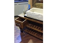 mobile bagno recicle industrial con ruote iron india