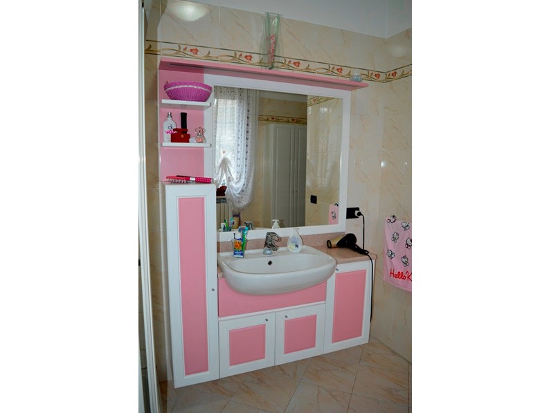 Mobile Bagno Mirandola Arredo Bagno Marmo E Legno Con Uno Sconto
