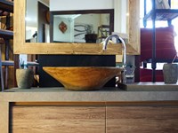 mobile bagno moderno colore essential rovere