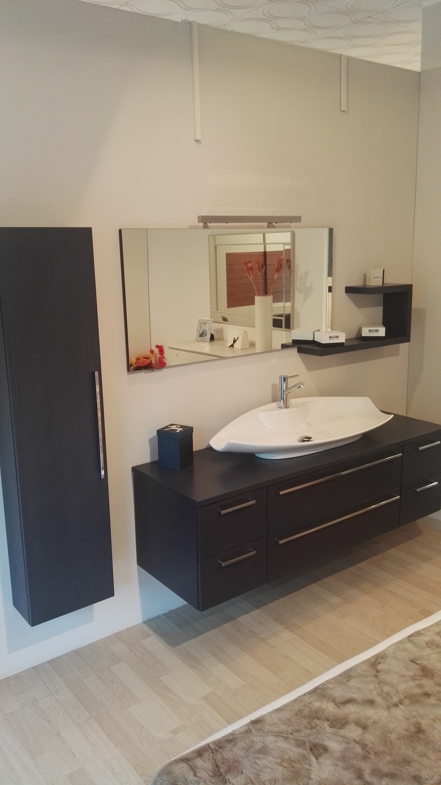 Mobile bagno grigio laccato : mobile bagno grigio. mobile bagno ...