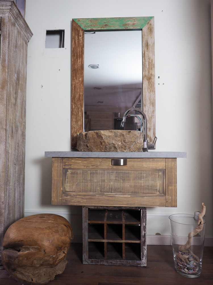 mobile bagno stile industrial anta legno class vintage ... mobile bagno stile industrial anta legno class vintage ...