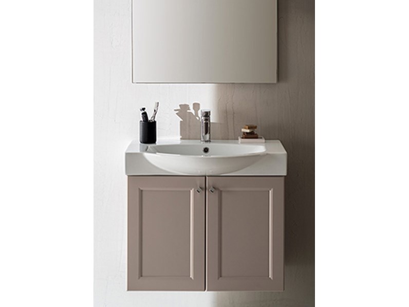 Mobiletto per bagno, laccato opaco, by Rab arredobagno, nuovo a ... Mobiletto per bagno, laccato opaco, by Rab arredobagno, nuovo a ...