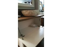 composizione consolle bagno doppia anta da cm 90 in offerta
