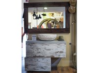 moble bagno sfalsato vintage shabby in offerta nuovimondi