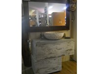 moble bagno sfalsato vintage shabby in offerta nuovimondi
