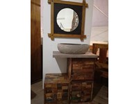 mobile bagno cubi fram recicle wood in offerta nuovimondi design