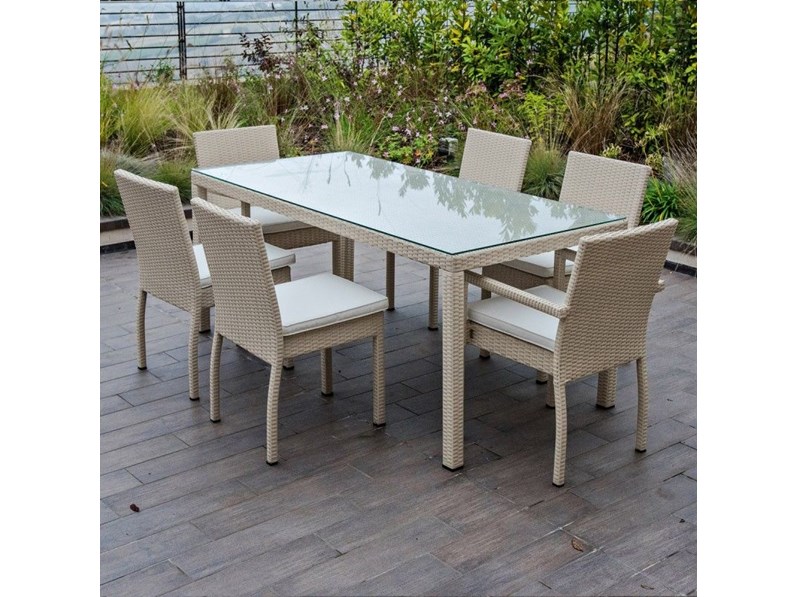 Arredo Giardino Outlet etnico Tavolo polyrattan linear A PREZZI OUTLET - ArreDo GiarDino Outlet Etnico Tavolo Polyrattan Linear A Prezzi Outlet N2 989928
