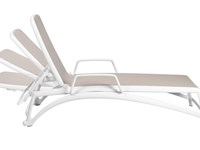 Atlantico tortora Nardi outdoor: lettino a prezzi outlet
