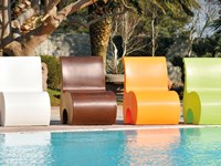 Poltrona adatta da esterno ed interno design made in italy