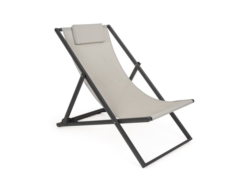 Sedia Da Giardino Bizzotto Sdraio Taylor Grigio Scuro Bone Con Un Ribasso Del 30