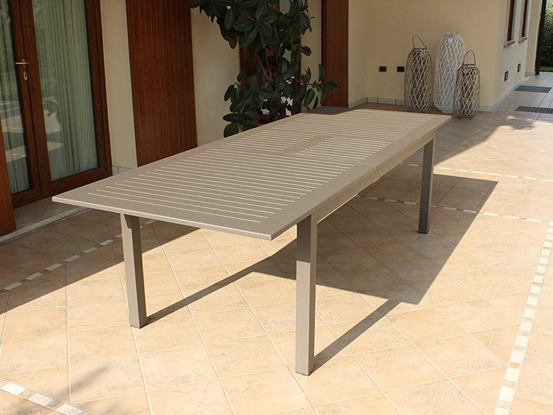 Tavolo da giardino Cosma outdoor living Tavolo cuba allungabile 220/280 ... - Tavolo Da GiarDino Cosma OutDoor Living Tavolo Cuba Allungabile 220 280 Con 6 Poltrone Jamaica Con Un Ribasso Esclusivo N2 654634