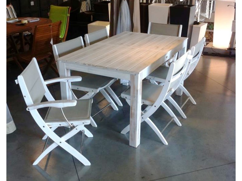 Tavolo da giardino con 6 sedie Alexa Cosma outdoor living offerta outlet Tavolo da giardino con 6 sedie Alexa Cosma outdoor living offerta outlet