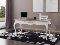 scrivania in legno massello personalizzabile la finitura
