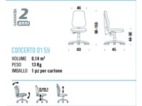 Concreta Sedie da ufficio