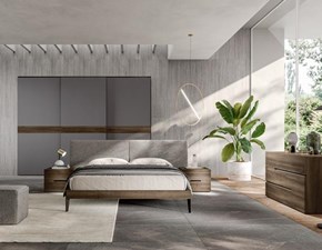 Camera da letto Villanova Notte 360 a prezzo ribassato in laccato opaco