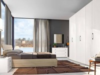 Camera da letto matrimoniale completa in stile moderno cod. 58