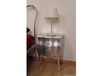 Lampada Lucilla in foglia argento