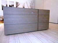 Camera Sangiacomo Armadio battente materico gruppo letto abaco letto cherie contenitore scontato del -38 %