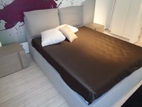 Camera Sangiacomo Armadio battente materico gruppo letto abaco letto cherie contenitore scontato del -38 %