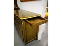 Como' classico in legno in foglia oro