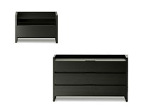 como Flou mod. Size in rovere moro wenge rimini