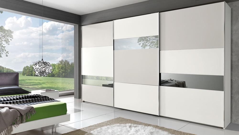 Giessegi camera blue moon design laminato camera completa camere ... Armadi a beue ante