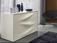 Gruppo comò e comodini Napol modello Fontana2 olmo. Offerta sconto 30%