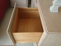 Interno in legno per tutti i cassetti