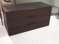 Gruppo letto Spazio rovere borgogna