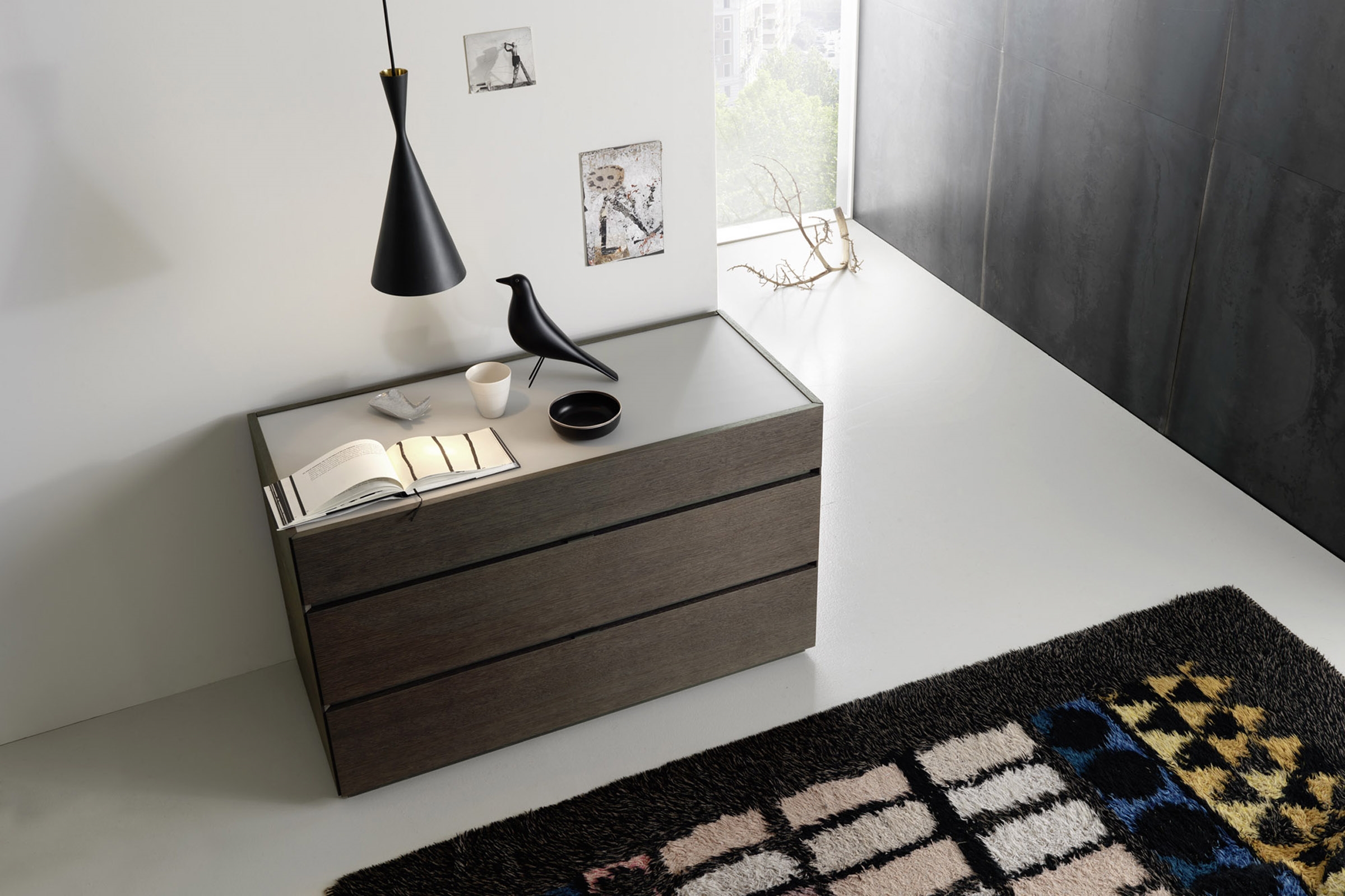 Sangiacomo comò e comodini modello cidori camere da letto a ... Comodini moderni di design