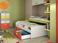 Letto basso Derby e letto estraibile Darki Mistral