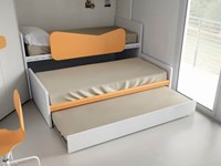 Letto Artiko a tre postazioni notte cameretta a ponte 17 Mistral