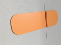 Dettaglio maniglia Tablet cameretta a ponte 17 Mistral