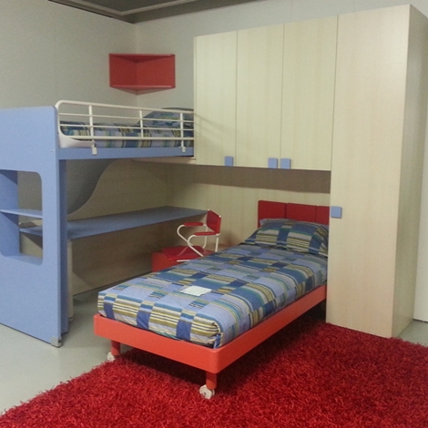 Cameretta con letto scorrevole Cameretta con letto scorrevole
