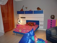 cameretta con boiserie