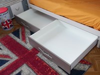 Cassettoni sotto il letto inferiore