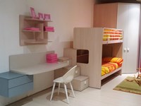 Cameretta Doimo CityLine Letto scorrevole roy con cabina armadio