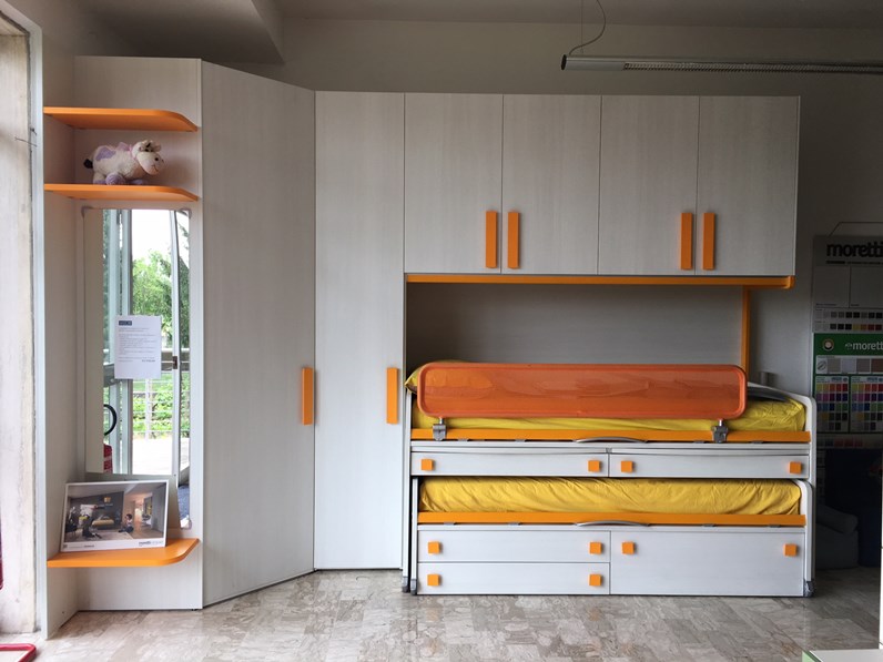 Cameretta Kids Moretti compact in OFFERTA OUTLET Cameretta Kids Moretti compact in OFFERTA OUTLET