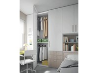 Armadio Corner attrezzato cameretta 05 Mistral